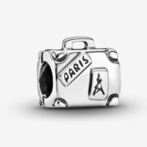 Pandora suitcase travel charm